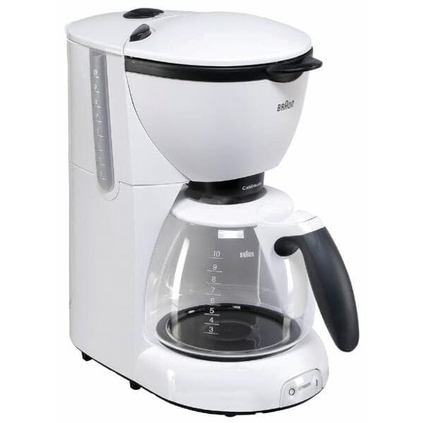 Braun Pure Aroma Coffee Maker 1000 Watt White - KF520/1 WH