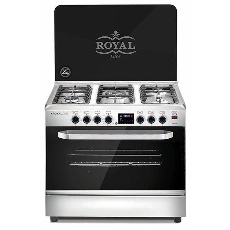 Royal Gas Digital Gas Cooker, 5 burners, , - R-2010300