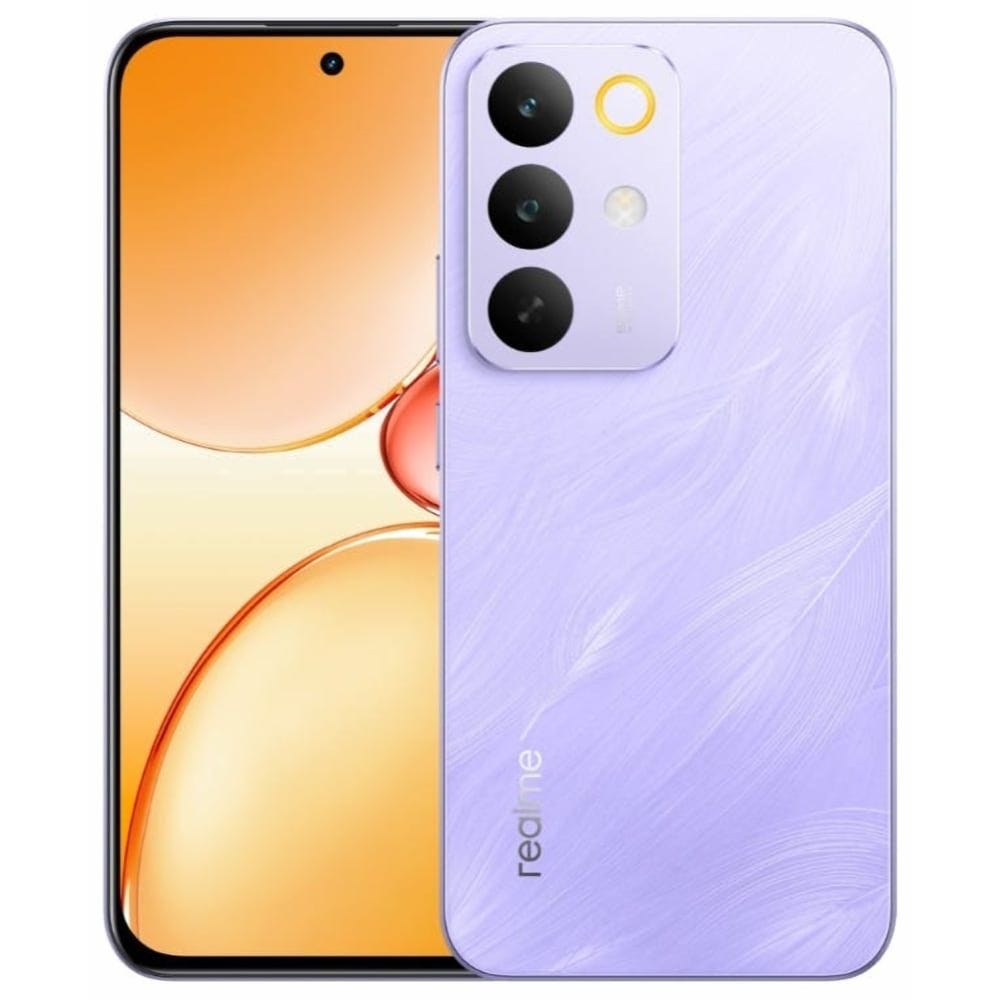 ريلمى C85 برو بشريحتين اتصال، 256 جيجابايت، 8 جيجا رام، شبكة الجيل الرابع - بنفسجي باروت