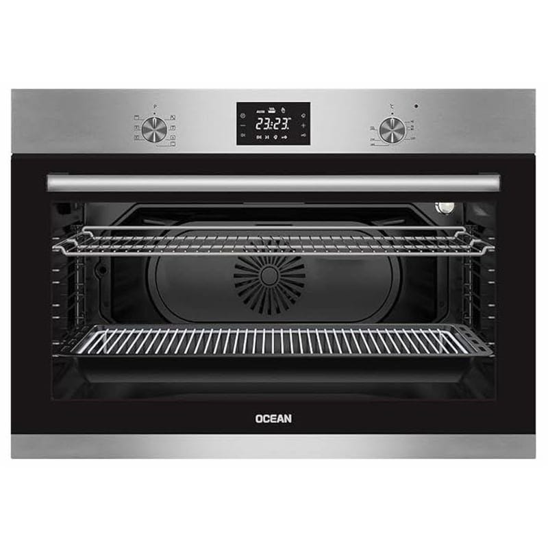 Ocean Built-In Electric Oven With Grill 90 cm 98 Liter Stainless Steel - OEOF 99 I R C TC