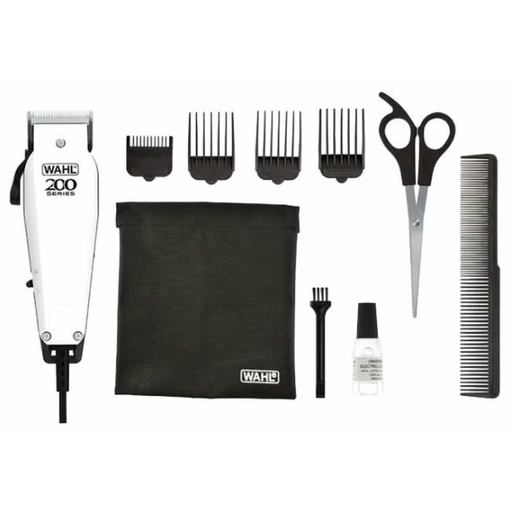 WAHL Home Pro 200 Corded Grooming Kit, White - 09247-1116 ( International Warranty )