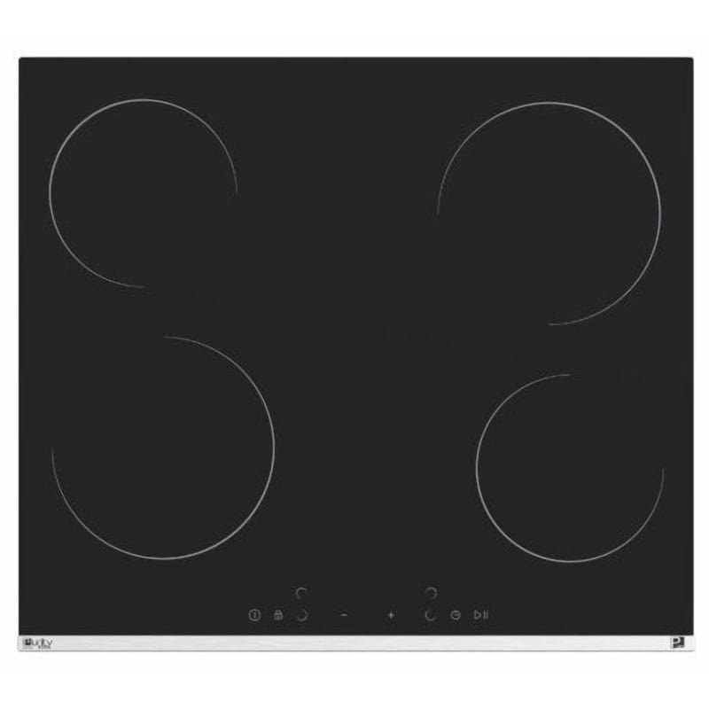 Purity HPREE Ceramic Built-In Electric Hob 4 Burners 60 cm Black - V6050