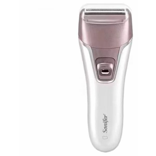 Sonifer Professional 2 IN 1 Rechargeable Wet and Dry Epilator, Pink White - SF-9521