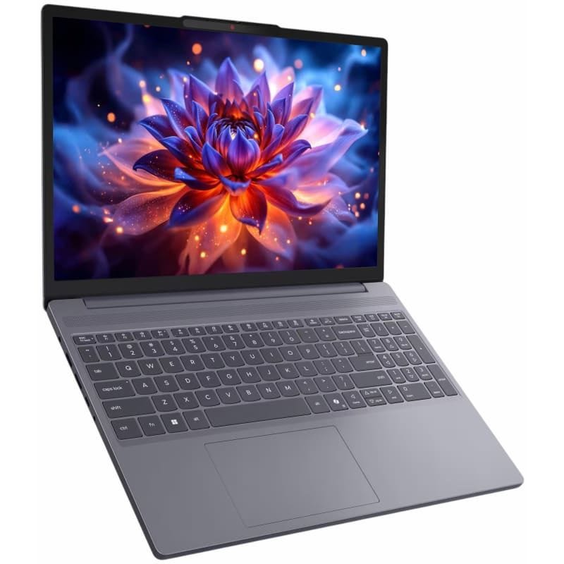 Lenovo IdeaPad Slim 3 15IPH11 Laptop, Intel Core Ultra 5 322 Processor, 15.3 Inch WUXGA Display, 512 GB SSD, 16 GB RAM DDR5, Intel Integrated Intel Graphics Graphics, DOS, Luna Grey - 83UR003YED