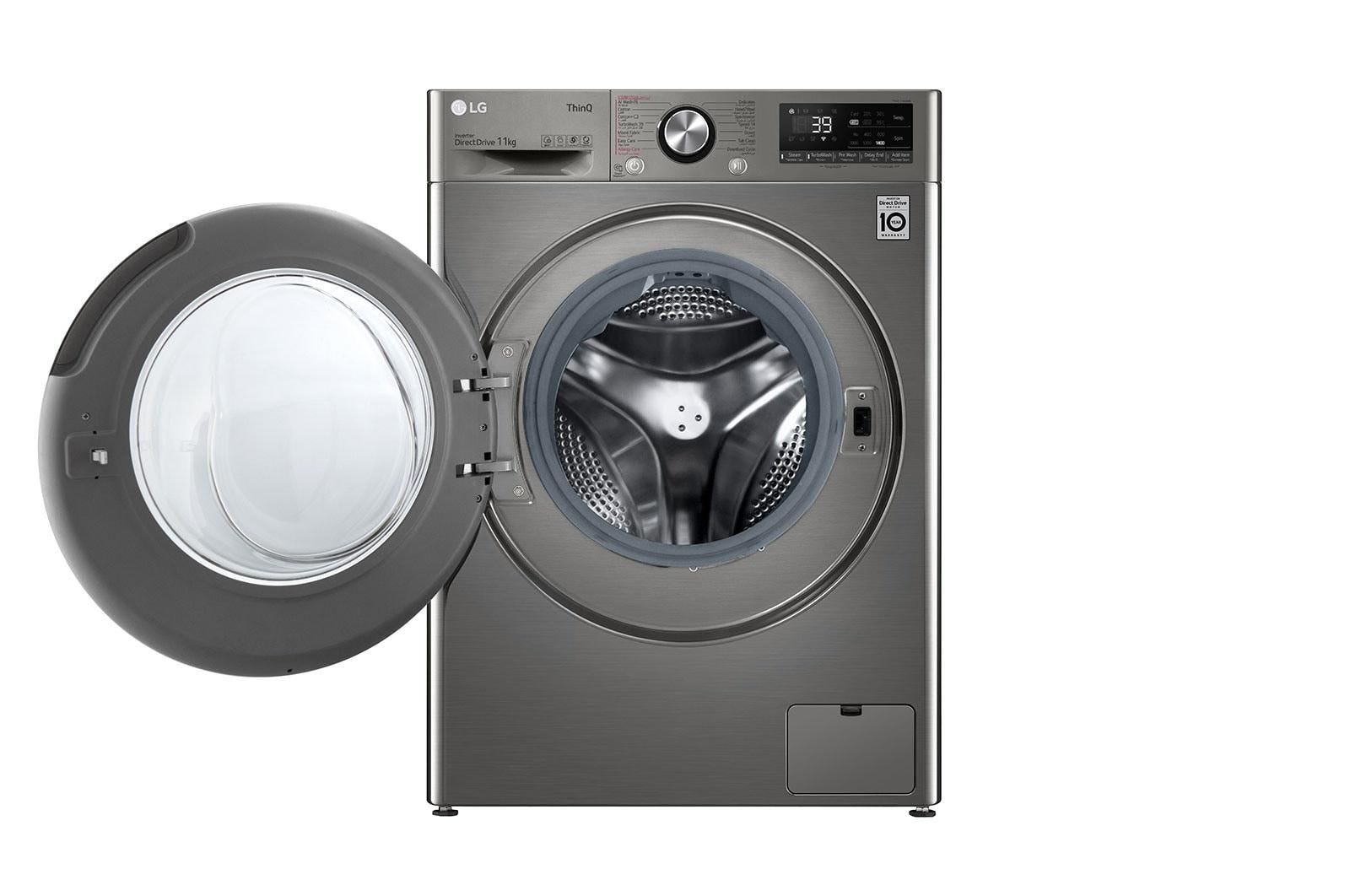 LG Vivace Digital Front Load Full Automatic Washing Machine, , Platinum F4Y9EWG2PV