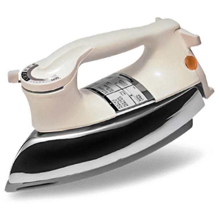Panasonic Dry Iron, 1000 Watt, White - NI-22AWT ( International Warranty )