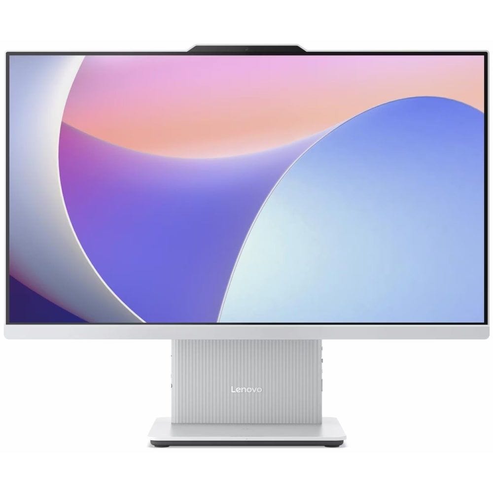 Lenovo IdeaCentre AIO 24IRH9Desktop Computers, Intel Core 7 240H Processor, 23.8 Inch FHD Display, 512 GB SSD, 8 GB RAM DDR5, Intel Graphics, DOS, Cloud Grey - F0HN00N6AX
